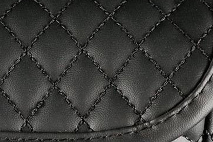 Car Handbag Holder Net Pocket Organizer For Handbag Storage Between Seats-Black