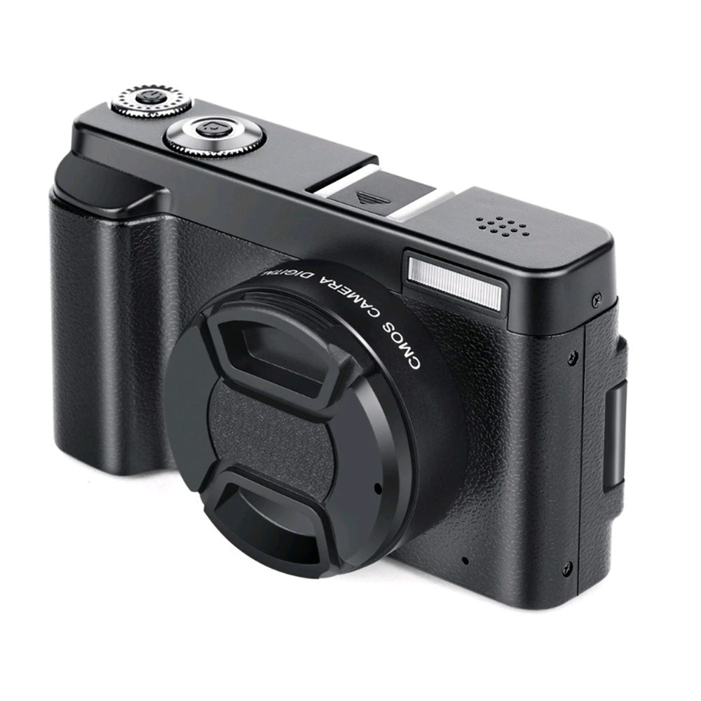 4K Digital Camera 48MP with Flip Screen 16X Zoom & 32GB TF Card