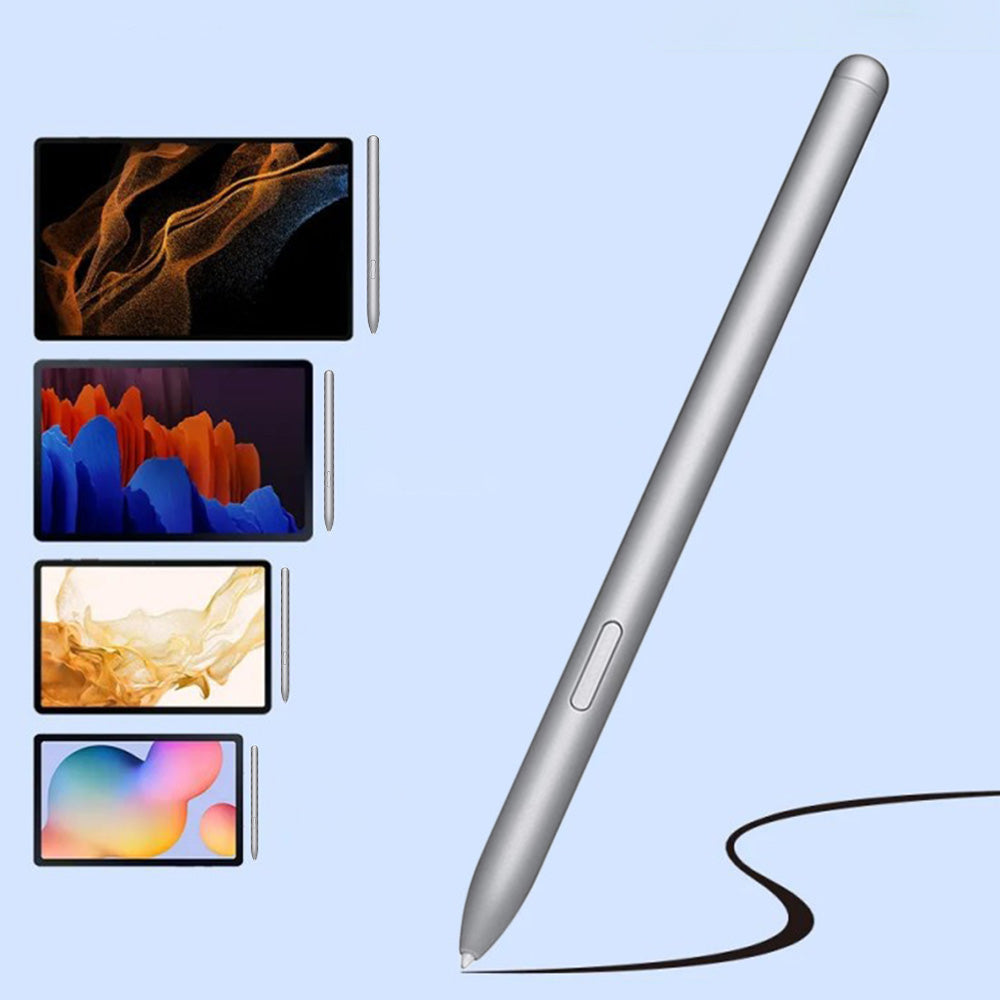 Tablet Stylus Pen For Samsung Galaxy S6 Lite S7 S8 - Silver