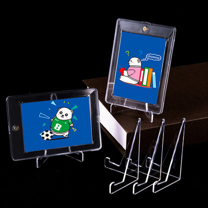 10Pcs Card Display Stand Business Card Holder for Sports Trading Baseball Card
