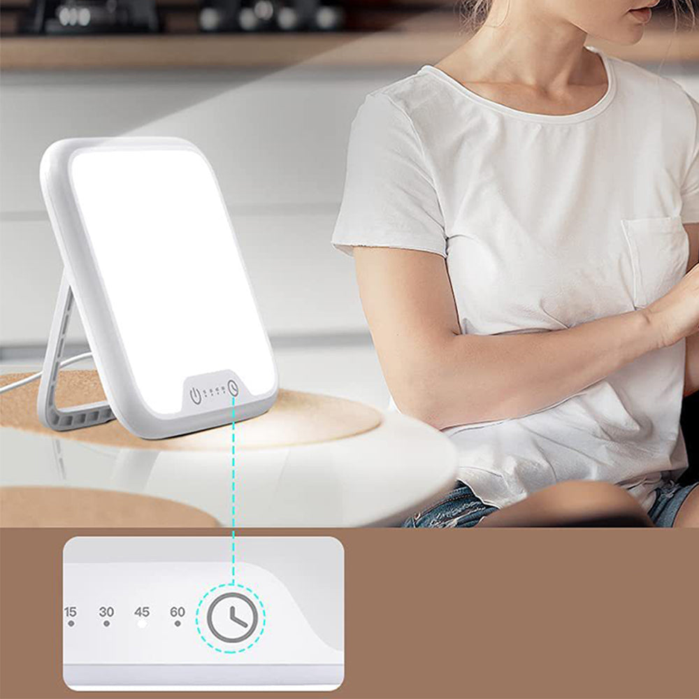 10 000 Lux SAD Light Therapy Lamp UV Free Happy Lamp for Sleeping
