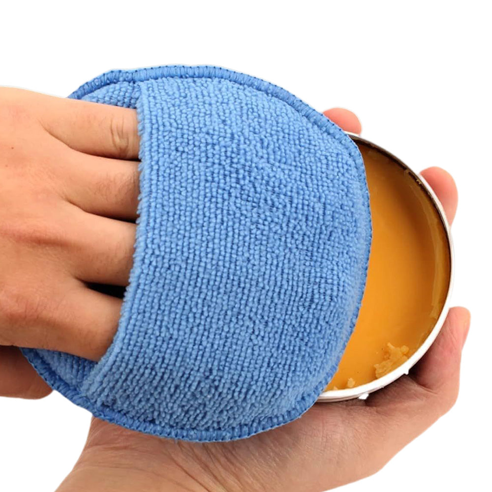18Pcs Car Wax Applicator Pads Microfiber Sponge for Polishing Cleaning