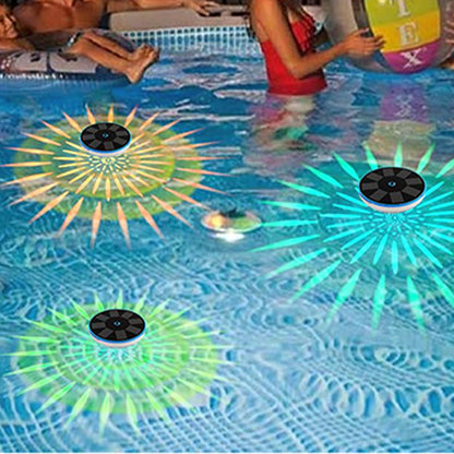 2 Pieces Floating Solar Light with 6 Color Modes Waterproof Floating Lights