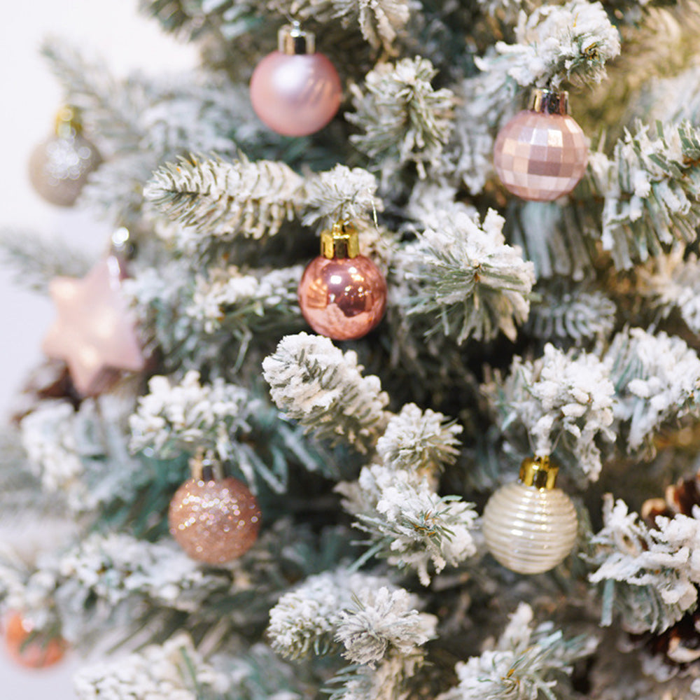 33Pcs Christmas Tree Baubles ¨C Decorations for Holiday Party and Wedding