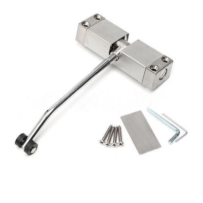 Adjustable Automatic Door Closer Aluminum Alloy for Interior Commercial Doors