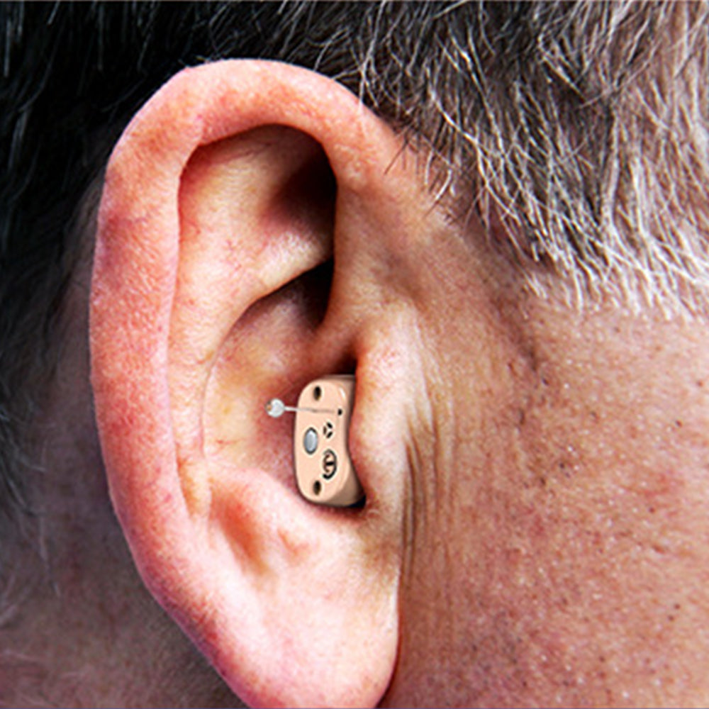 Digital Invisible In Ear Hearing Aids Rechargeable Hearing Amplifiers for Hearing Loss