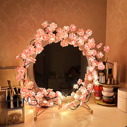 Flexible Cherry Blossom Tree Vine Light 8 Modes USB String Light