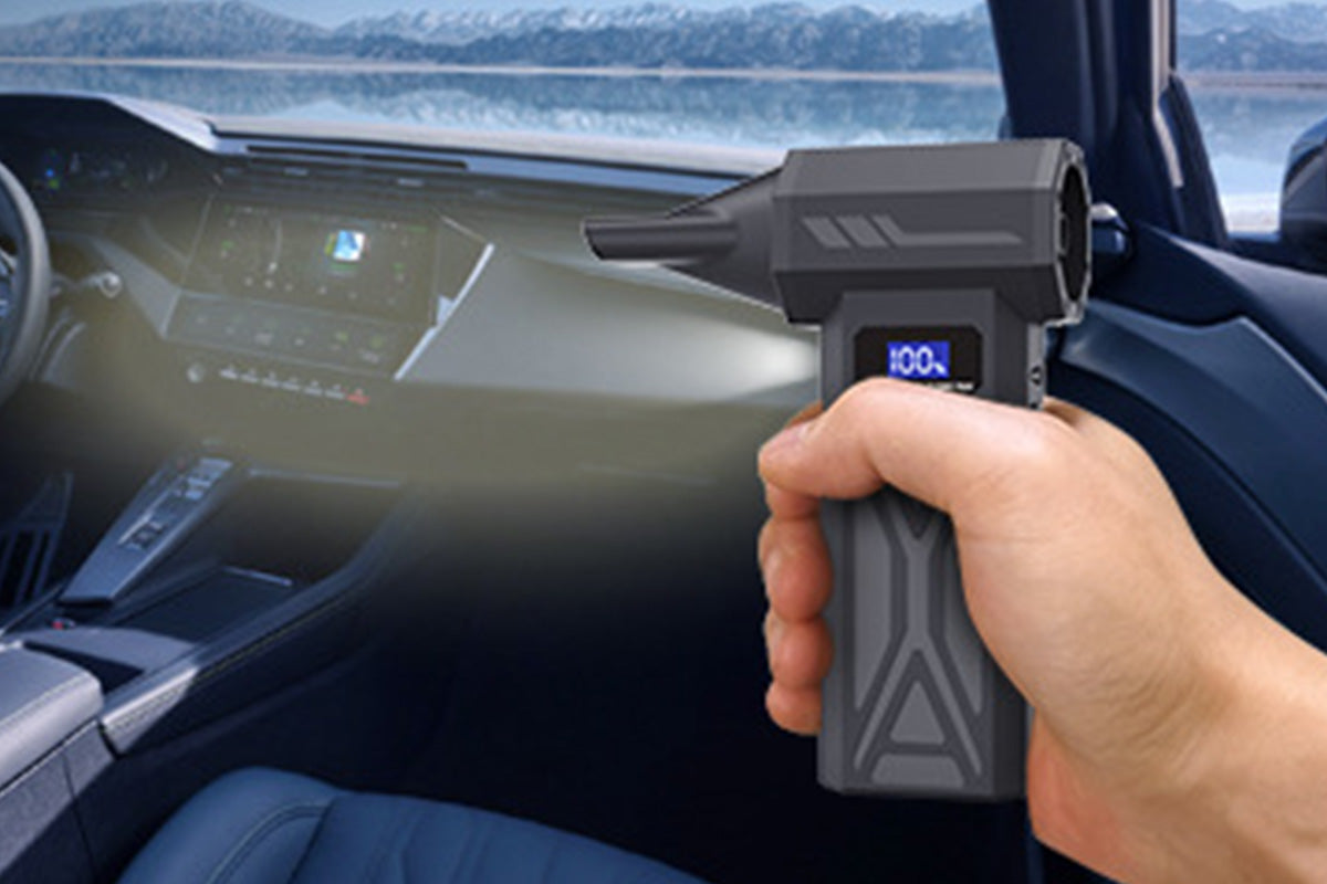 110000RPM Electric Compressed Air Duster Powerful Blower 4 Speed Adjustable