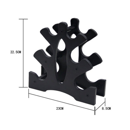 3-Tier Dumbbell Storage Rack Gym Hand Weight Stand Holder Home Gym Organization