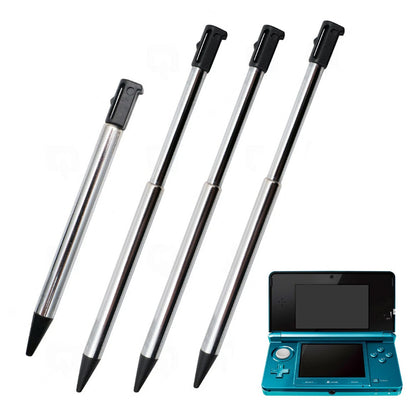 4 Piece Replacement Stylus Pens for Nintendo 3DS - Black