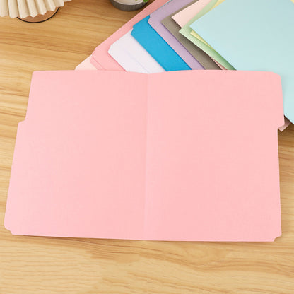 30 Pack File Folder Index Tabs Manila Paper Labels Morandi Colors for Office School