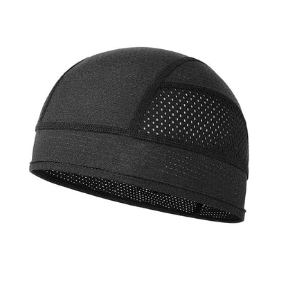 Skull Cap Helmet Liner ââ‚?Cycling & Motorcycle Cap for Under Helmet Use Black