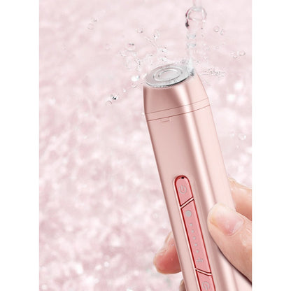 2 in 1 Women Electric Shaver Dual Head Trimmer for Bikini Underarm Leg Arm Face