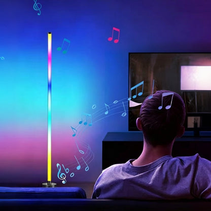 2 Piece APP Controlled RGB Music Sync Ambient Floor Lamp