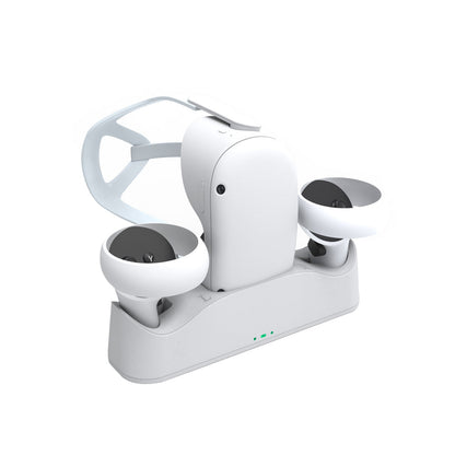 Charging Dock for Oculus Quest 2 Controllers and Headset Charging Stand
