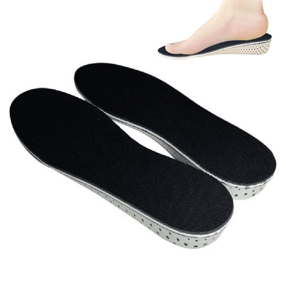 Invisible Height Increase Insoles EVA Breathable Shock Absorbing Shoe Inserts for Men Women