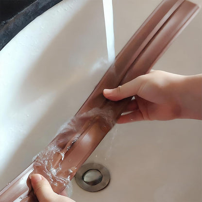 Door Draft Stopper Door Seal Strip Silicone Brush for Bottom Gap