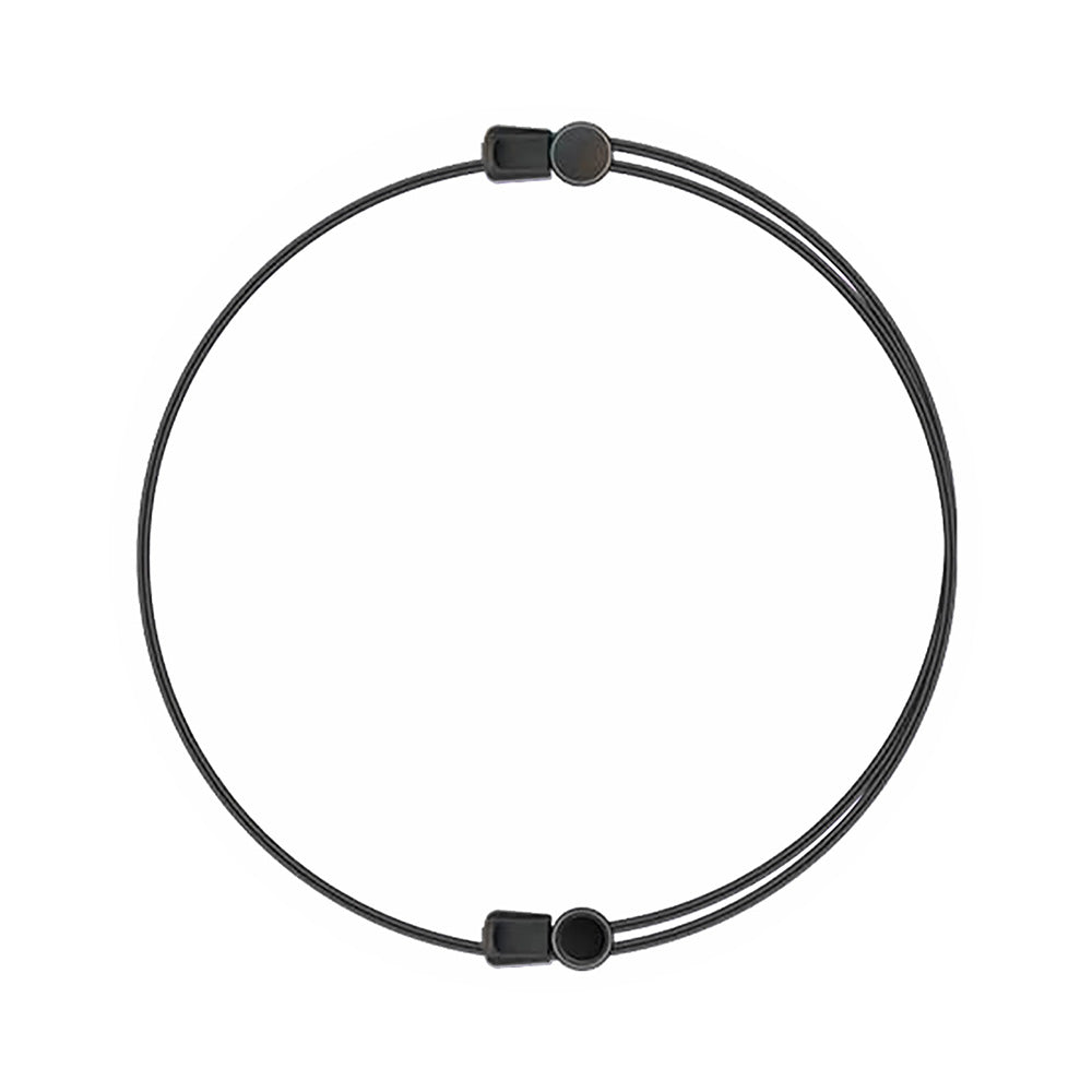 4Pcs Shirt Tuck Band Women Elastic Belts Tucking  Sweater Cropping Belt-Black