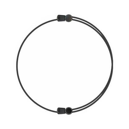 4Pcs Shirt Tuck Band Women Elastic Belts Tucking  Sweater Cropping Belt-Black