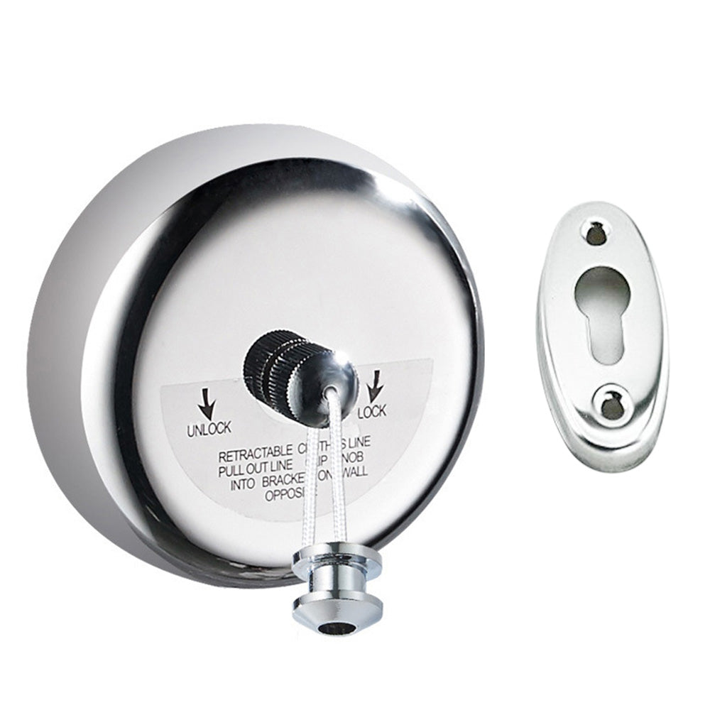 9FT Stainless Steel Retractable Clothesline ââ‚?Indoor Bathroom Drying