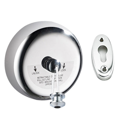 9FT Stainless Steel Retractable Clothesline ââ‚?Indoor Bathroom Drying