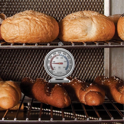 2Pcs Oven Thermometer Stainless Steel Accurate Temperature Gauge for Home Kitchen