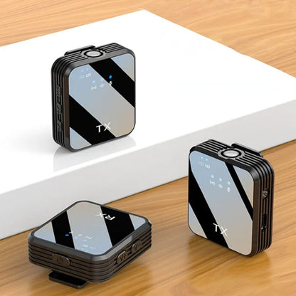 2.4G Wireless Bluetooth Lavalier Microphone for iPhone/Android/Camera Style 2