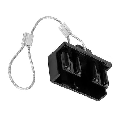8Pcs Dust Cap Black Plug Cover Style Connectors for 50AMP Battery Caravan
