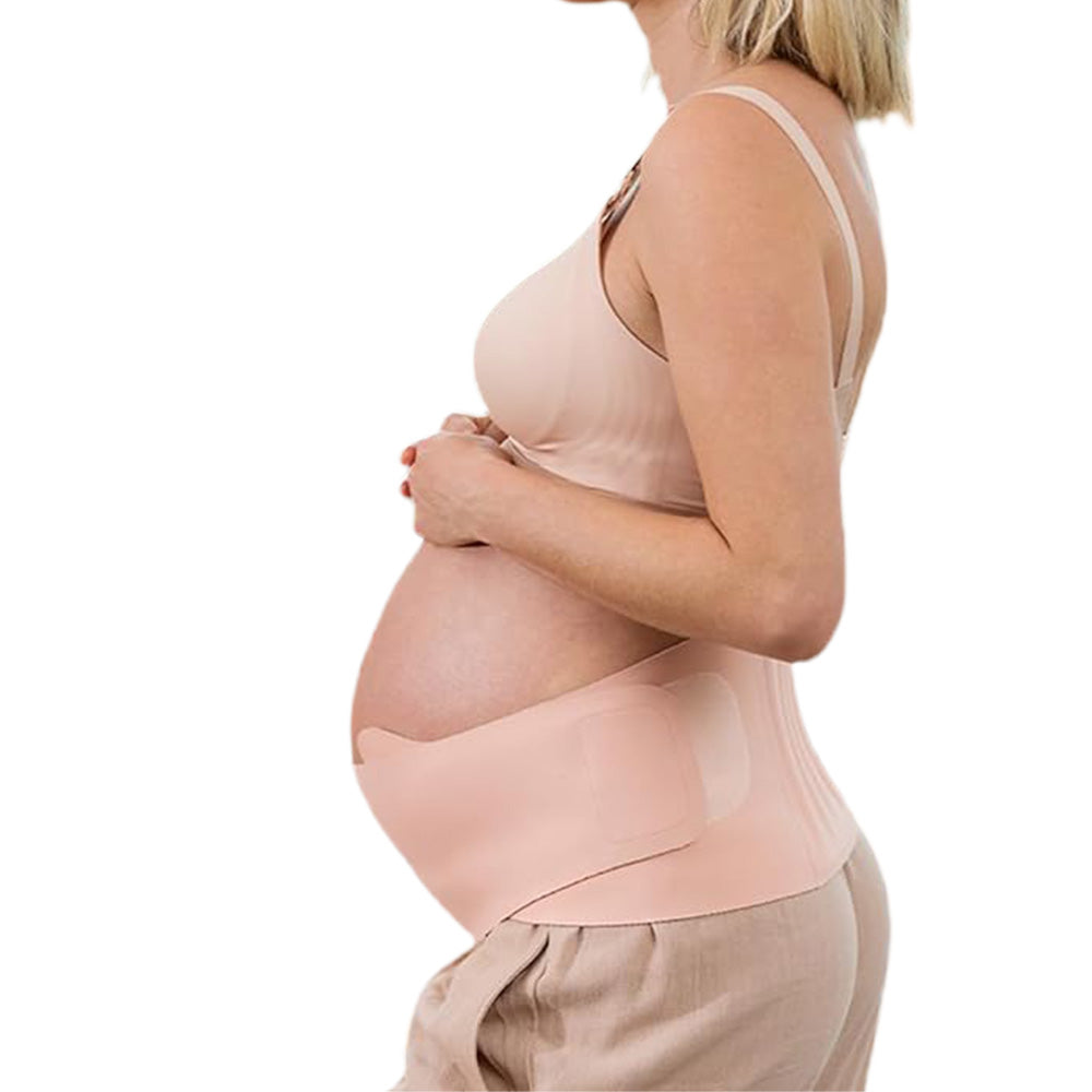 Pregnancy Belly Band One-Piece Invisible Support Belt for Abdomen and Waist Cuticolor
