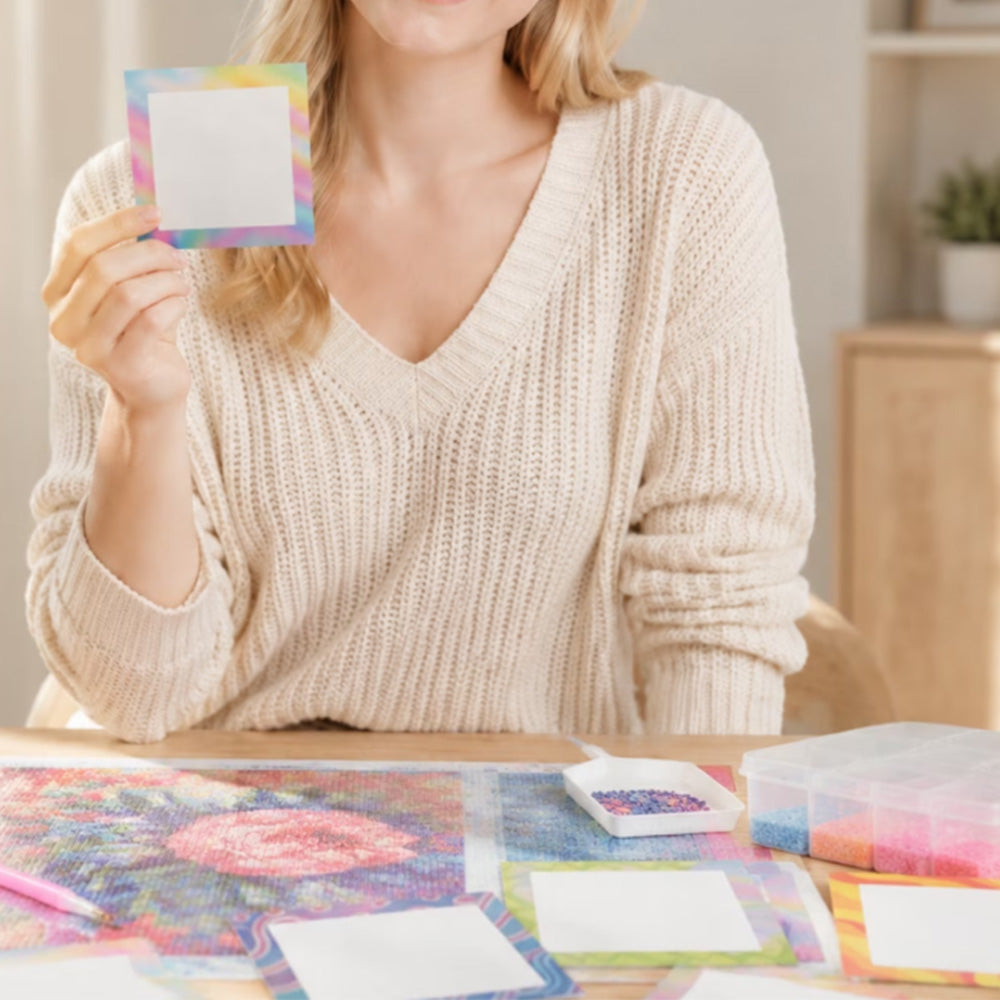 30 Piece Diamond Painting Positioning Paper & Frame Film