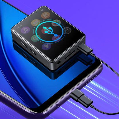 Portable Touch Screen MP3 Player Bluetooth Music Speaker with 32GB TF Card