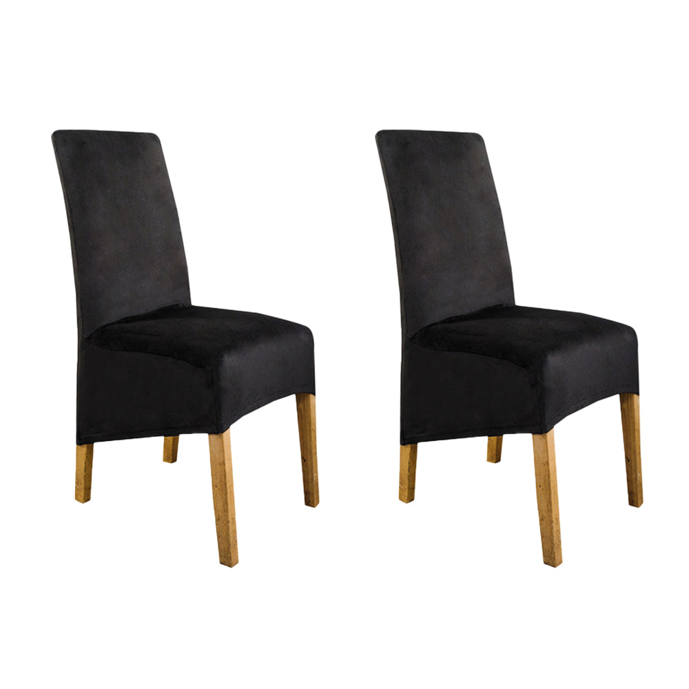 2Pcs Stretch Chair Covers for Dining Room Large Dining Room Side Chair Slipcover
