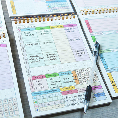 A5 Calorie Tracker Journal Food Diary Meal Log Book