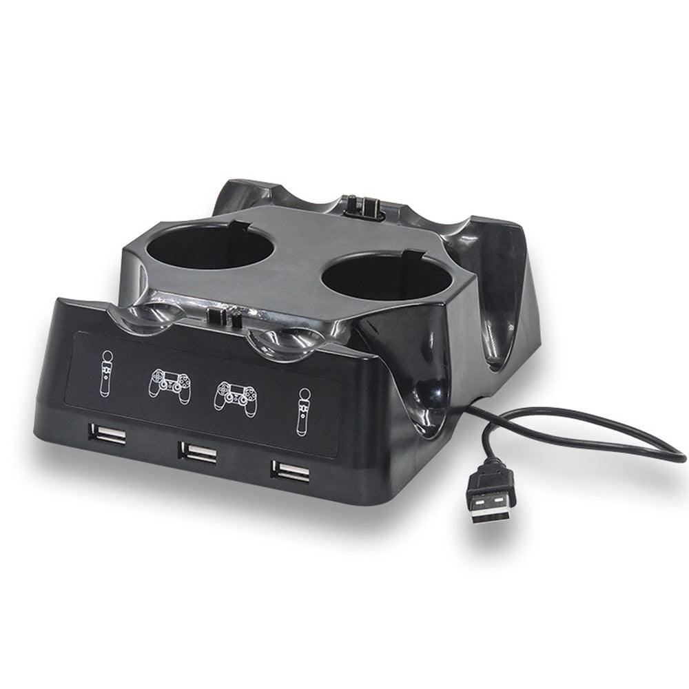 4-in-1 Charger Charging Dock for Sony PS4 Playstation 4 VR PS/VR Move Controllers