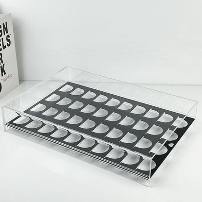 Acrylic Coffee Pod Holder Countertop Coffee Capsule Organizer for Coffee Lovers
