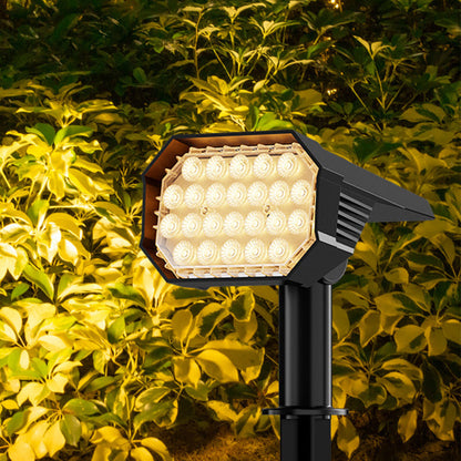 Solar Spot Lights Outdoor Garden Light for Yard Pathway Warm White