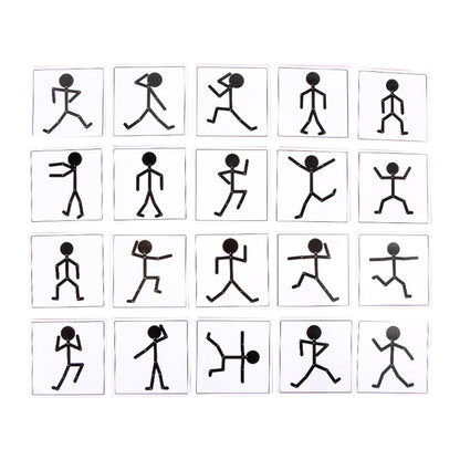 Sports Small Wooden Man Toys Educational Toys for Children