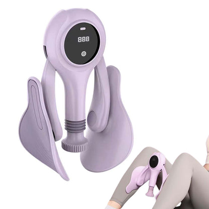 Thigh & Pelvic Trainer with Smart Counter ââ‚?Pelvic Floor Exercise Device Purple