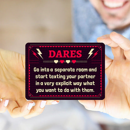 50 Sheets Set Romantic Couple Adventurous Date Night Ideas Card Game