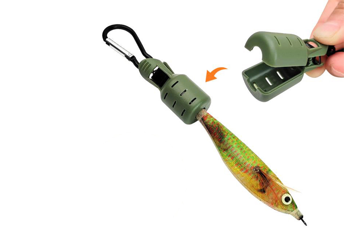 6Pcs Set Portable Fishing Hook Cover and Squid Jig Hook Bonnets for Fishing Enthusiasts