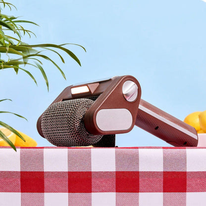 Stainless Steel Electric Grill Brush with LED Light ââ‚?Dishwasher Safe