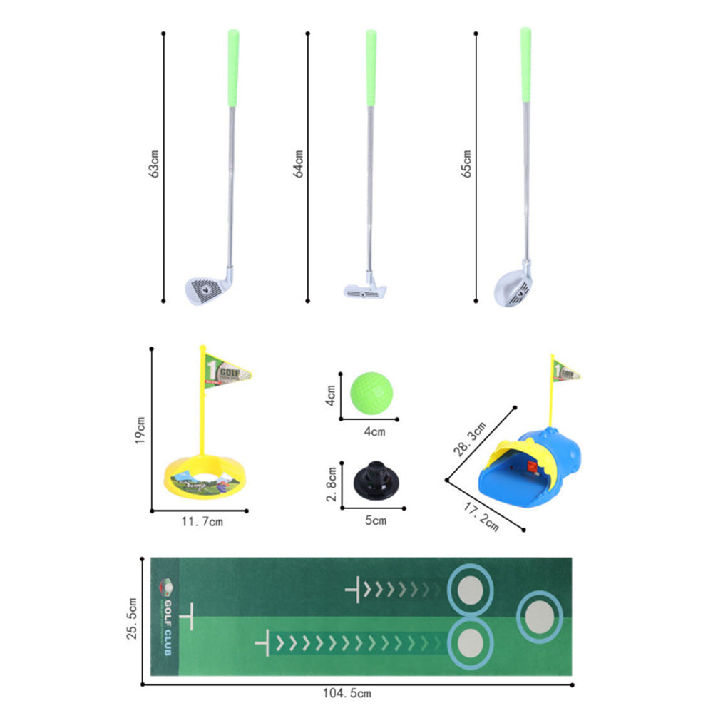 Kids Golf Club Set Mini Golf Practice Play Game Educational Outdoor Toy
