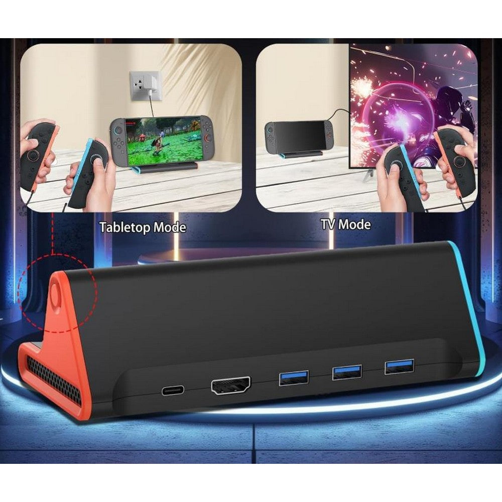 Portable Base Stand for Nintendo Switch 2 ONLY HDMI 4K Switch 2 Dock TV Station