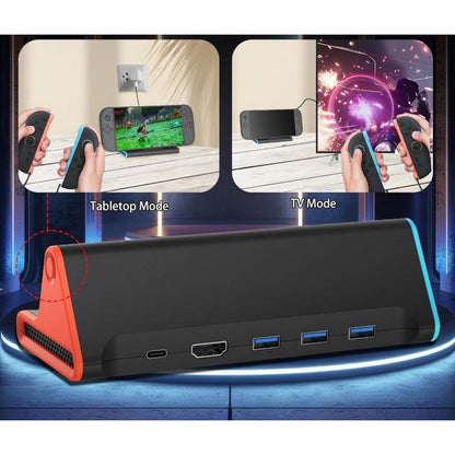 Portable Base Stand for Nintendo Switch 2 ONLY HDMI 4K Switch 2 Dock TV Station