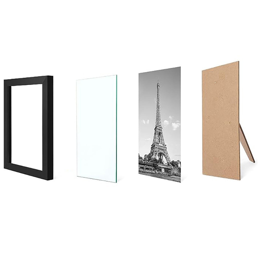 Certificate Frame with PVC for Diploma Document Photo Display-Black