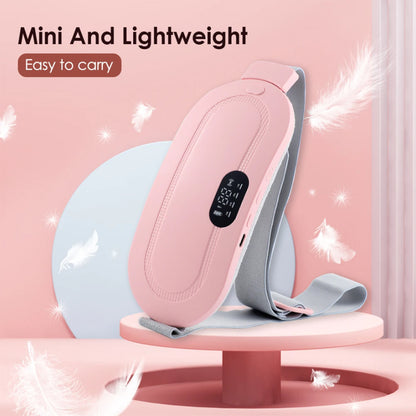 Electric Heating Belt for Women Portable Waist Abdomen Warmer with Massage