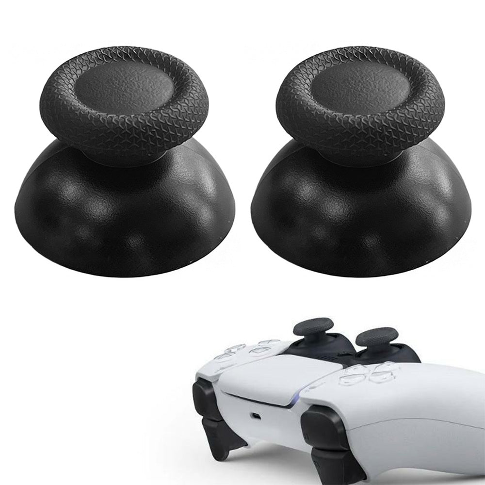 10PCS PS5 Controller Analog Stick Thumbstick Grips Replacement for Playstation 5-Black