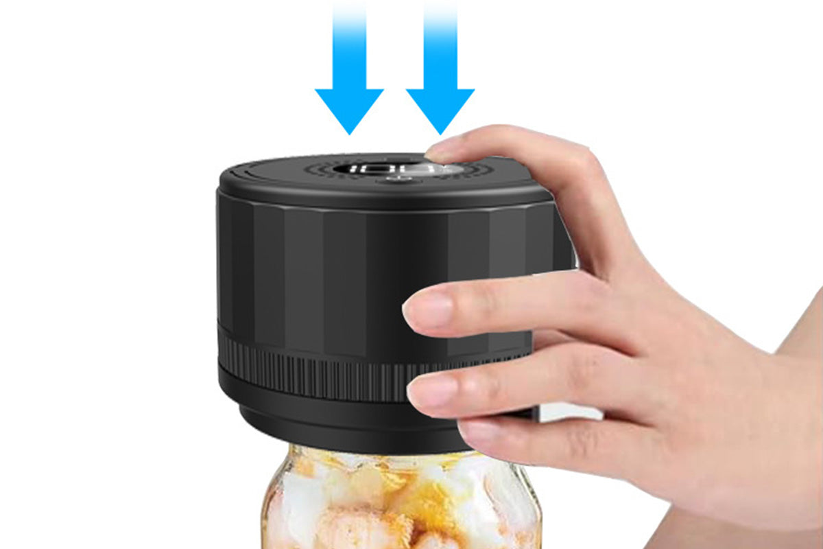 Electric Mason Jar Vacuum Sealer for Food Storage Preservation