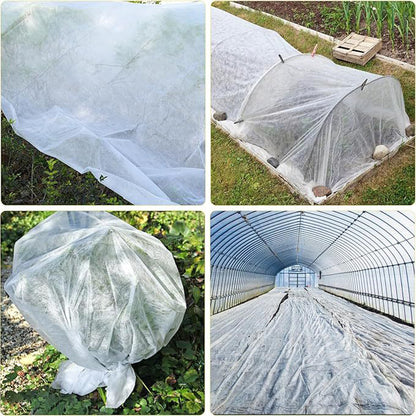 2Pcs 3x15m Garden Freeze Protection Cover Frost Cloth