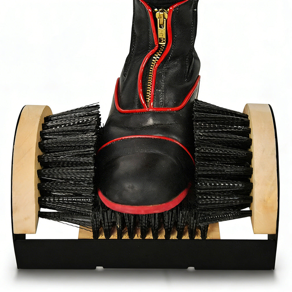 Boot Scraper Brush Doormat Outdoor Mat Cleaner Scrubber